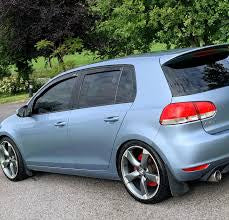 Golf Mk6 Tinted Heko Wind Deflectors
