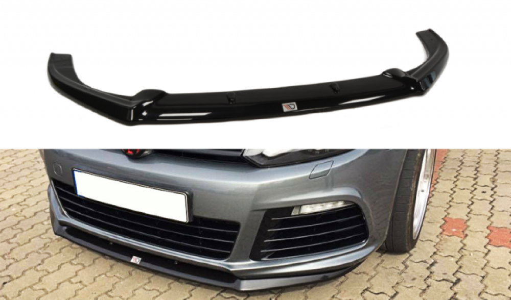 VW Golf 6 R20 Maxton Design Cupra Design Front Lip