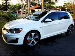 Mk7 Golf Tinted Heko Wind Deflectors