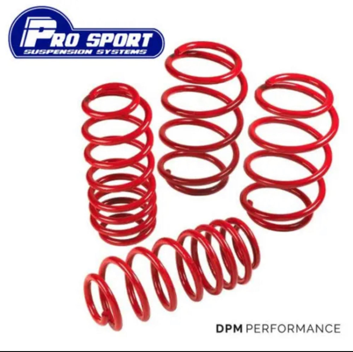 Prosport Lowering Springs Ford Focus Mk2 DA3 45mm Suspension Kit Lowered