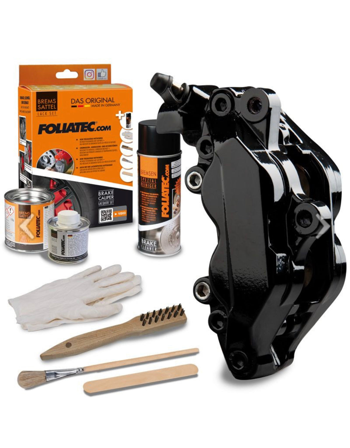 Foliatec Brake Caliper Lacquer Set - 3 Components - 17+ Colours Available!