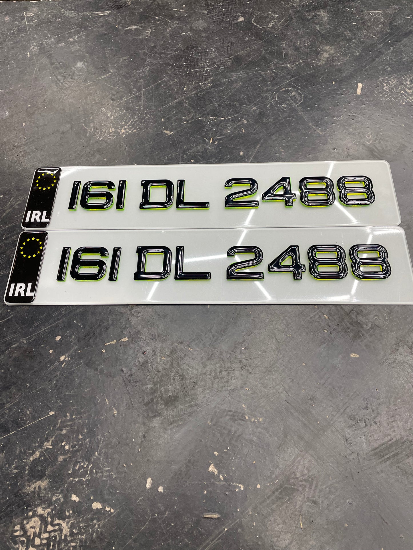 4d green with gel top