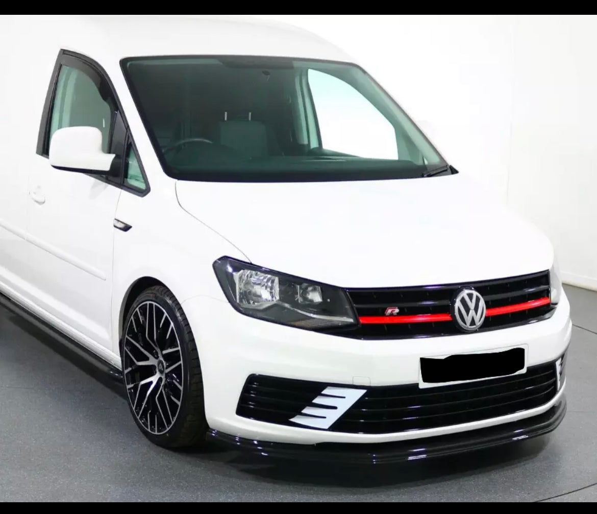 Caddy Mk4 Splitter gloss black