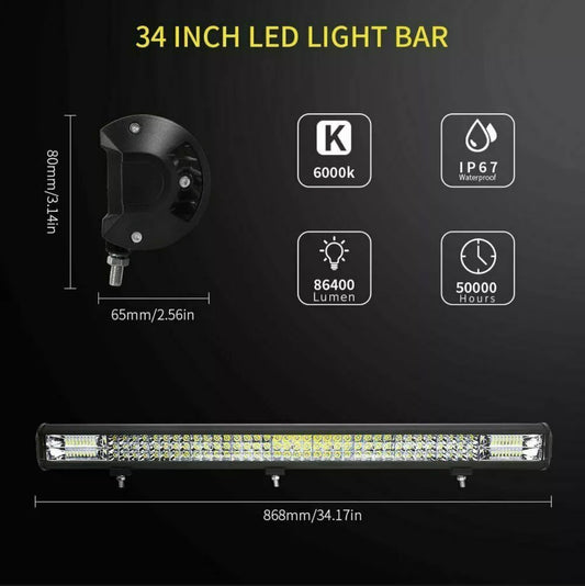 34” Led Bar