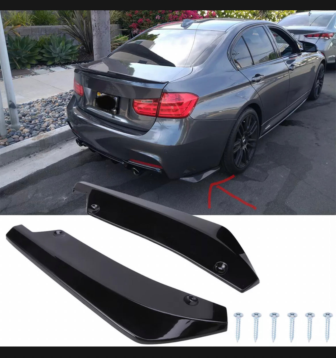 F30 , E90 Rear Spats