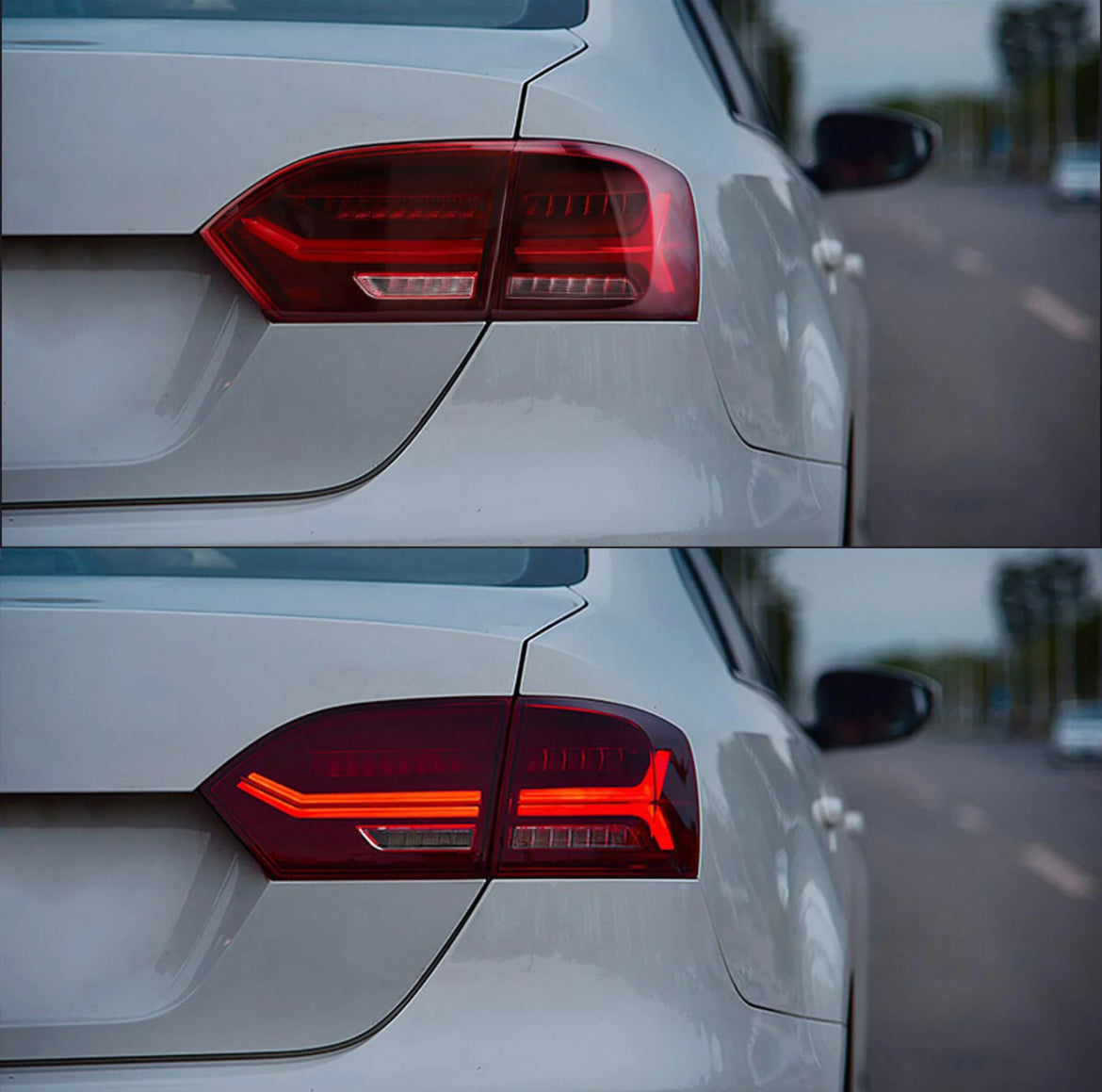 Volkswagen Jetta Sagitar LED Sequential Tail Lights 2011-2014