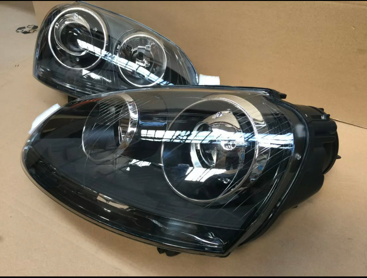 Golf MK5 R32 Style Headlights Fits TDI GTI MK5 Headlamps 2003-2009