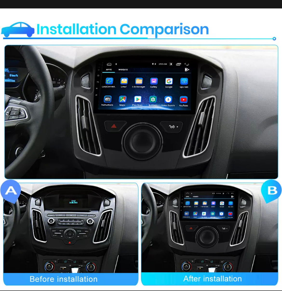 Ford focus Mk3 Smart Radio