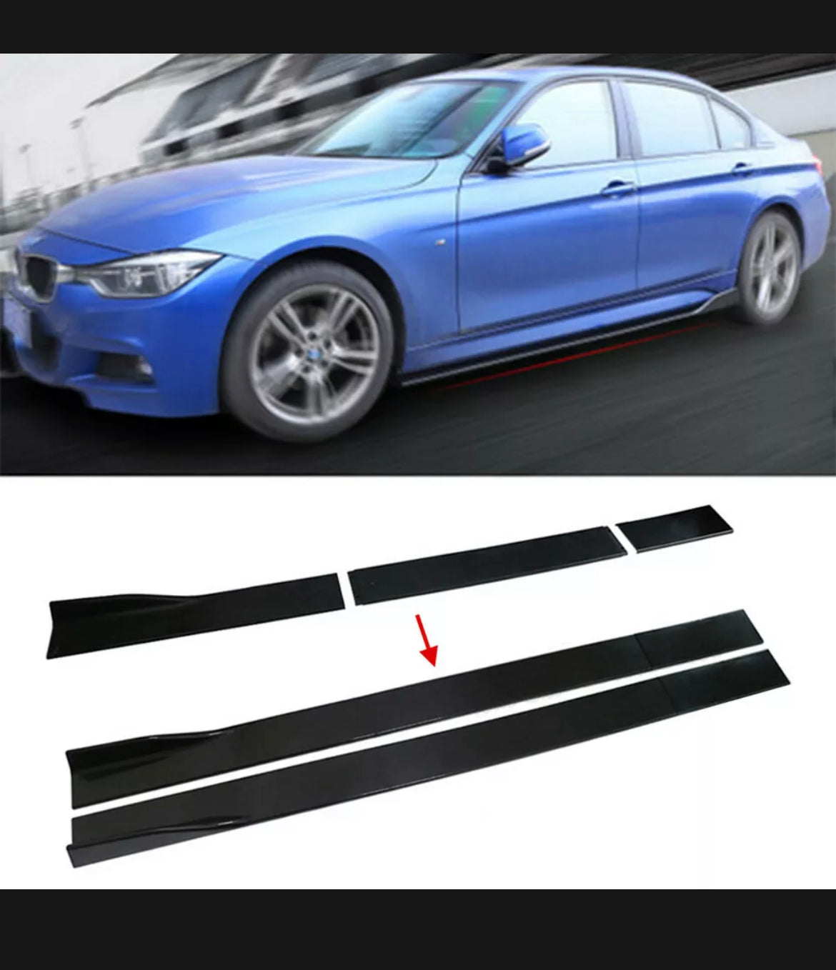 Universal Side Extensions Rear high lip