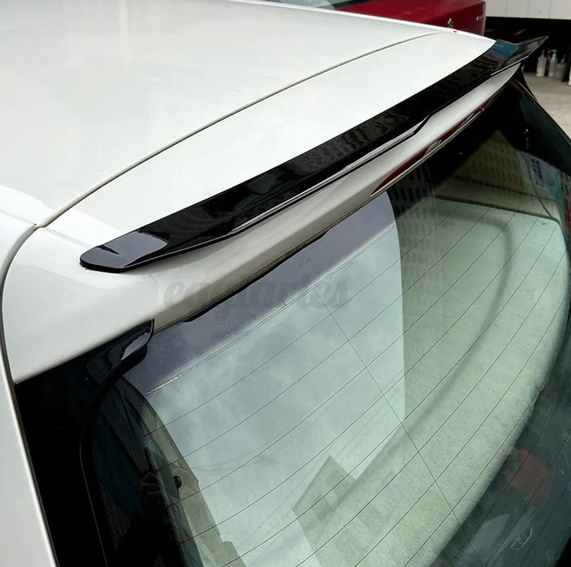 FOR VW GOLF MK6 MK7 VI VII GLOSS BLACK ROOF SPOILER WING LIP O STYLE OEM FIT