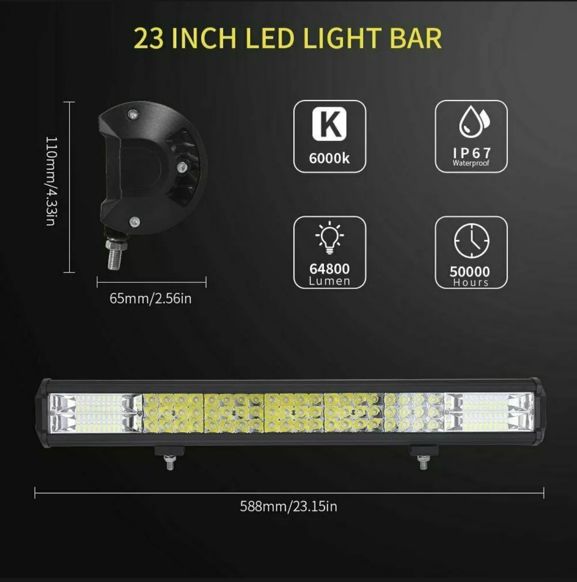 23” Led Bar