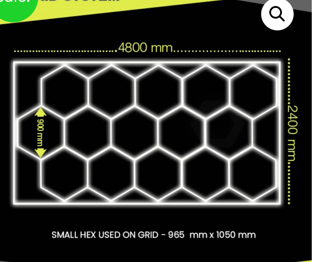 15 Grid Hexagon System