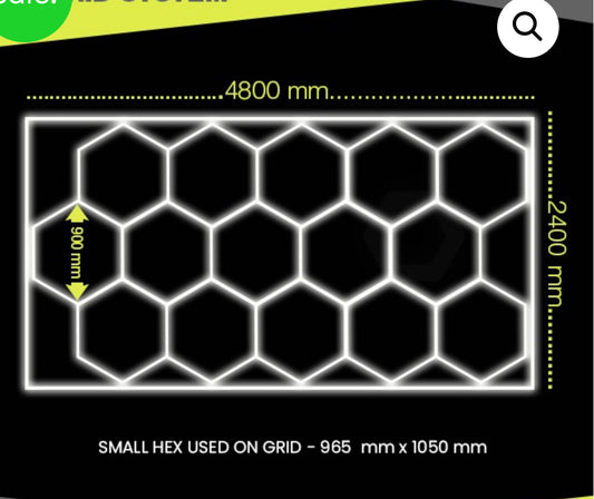 15 Grid Hexagon System