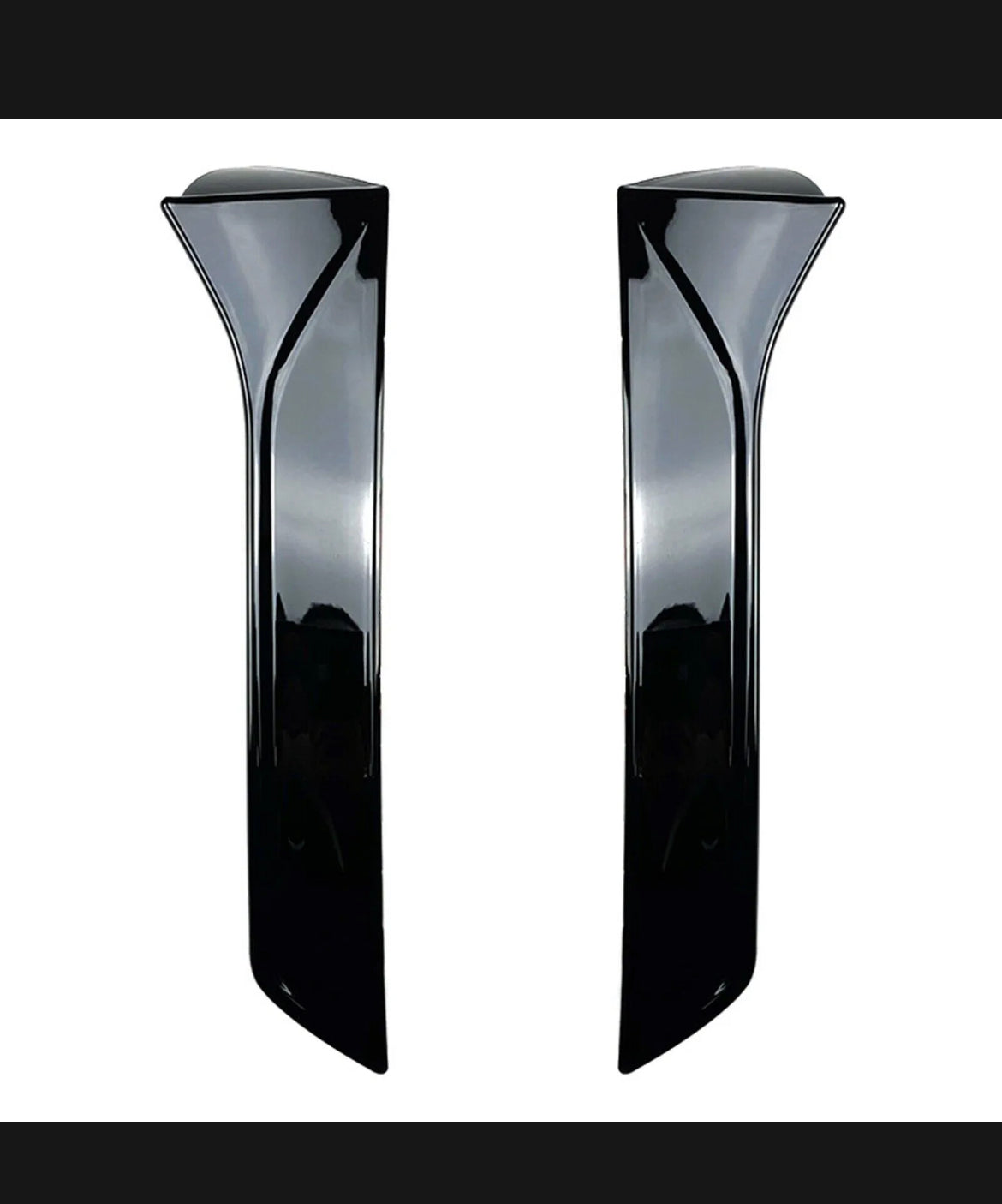 Gloss black spoiler legs mk3 leon