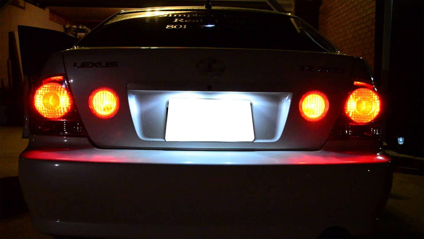 Lexus is200 numberplate unit