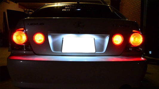 Lexus is200 numberplate unit