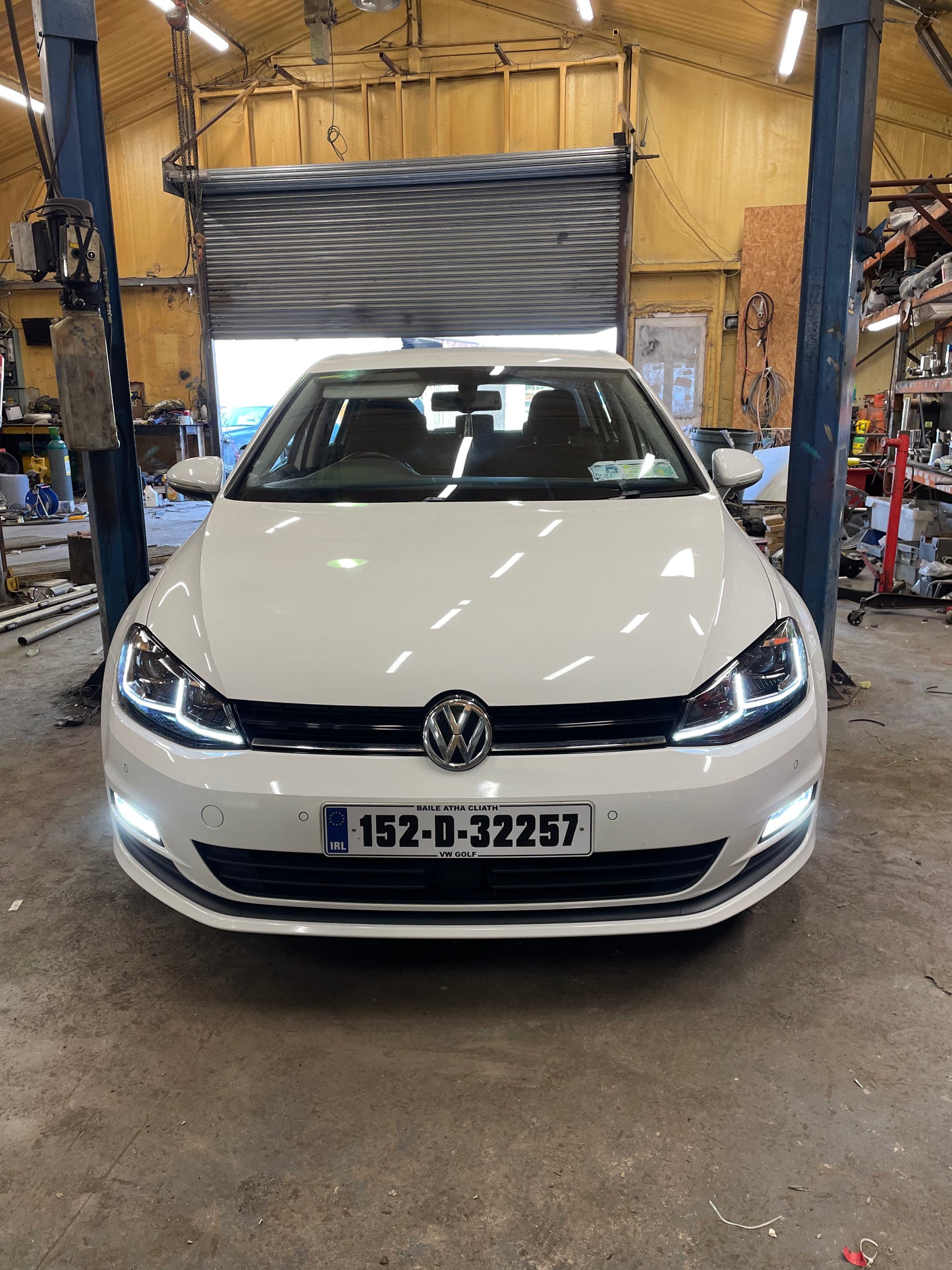 Vw Golf Mk7 Gtd Silver Stripe Headlights