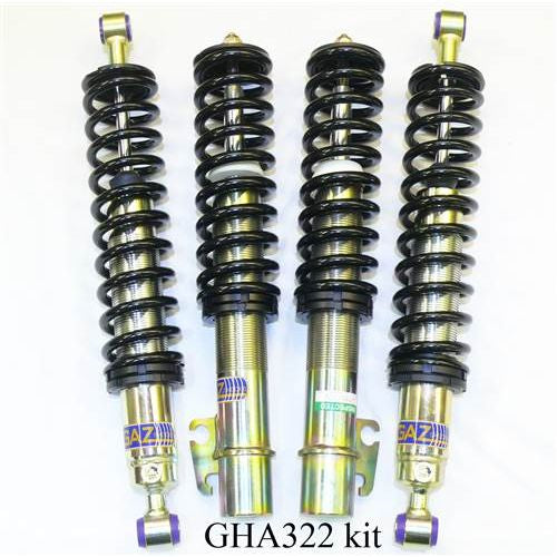 GAZ COILOVER SUSPENSION KIT, FORD SIERRA SAPPHIRE/ESCORT COSWORTH 4X4 & XR4X4 GZGHA322G