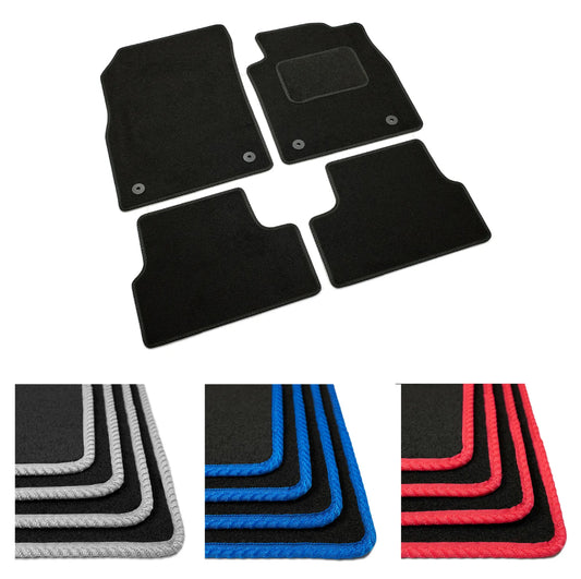 BMW 3 Series Saloon F30 2012-2020 Tailored Car Floor Mats Black Carpet 4 pcs