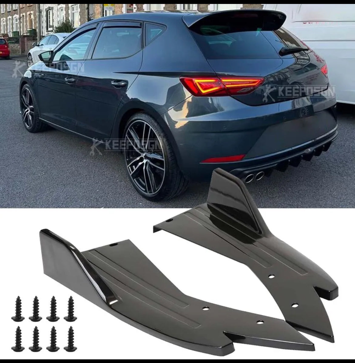 Rear Spats For Seat Leon MK3