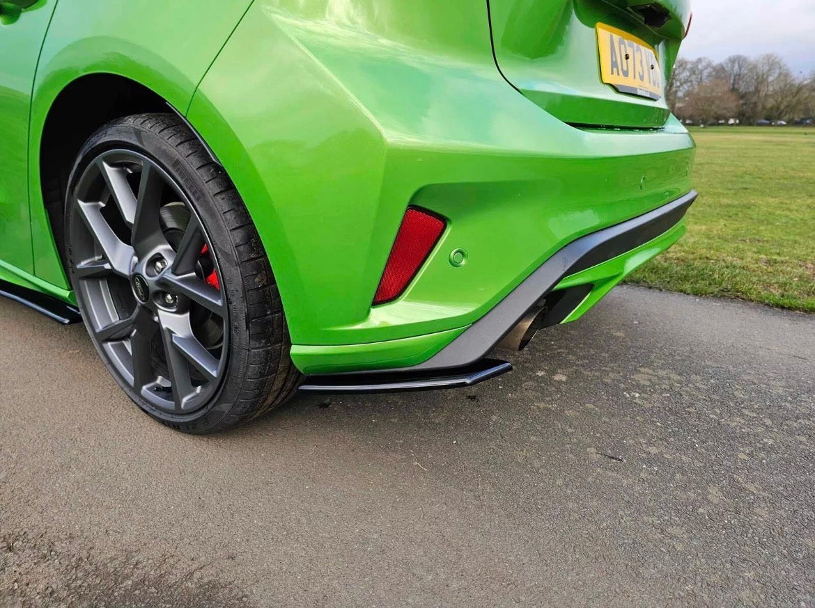 Ford Focus Mk4 & 4.5 ST-Line & ST Side Skirt Splitters And Rear Spats Black Gloss