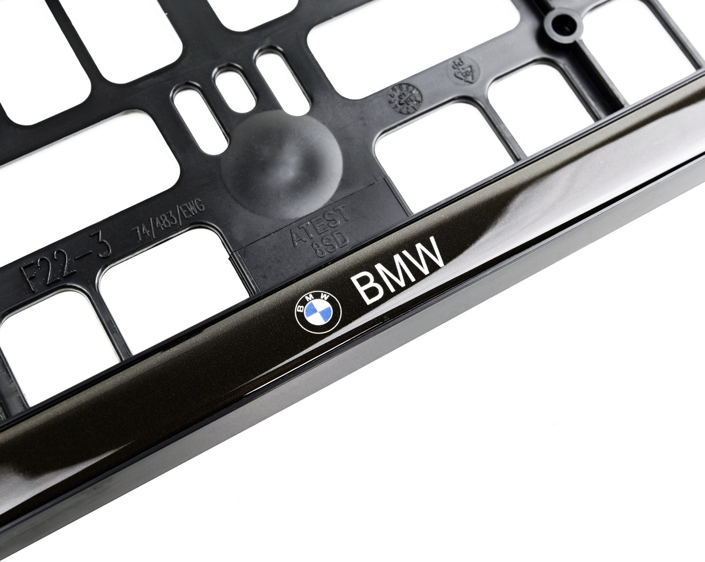 Number Plate Surround Gel Epoxy Dome badges (Pair)