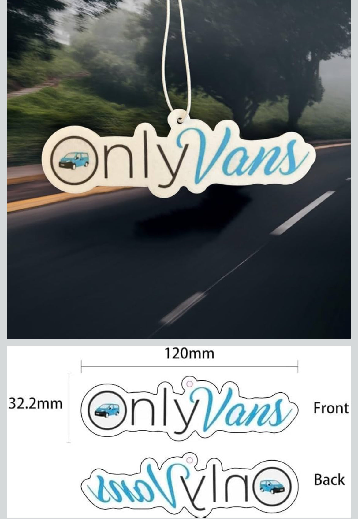 OnlyVans Air Freshener