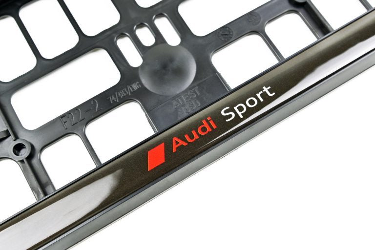 Number Plate Surround Gel Epoxy Dome badges (Pair)