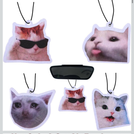 4 Pieces Cat Air Freshener