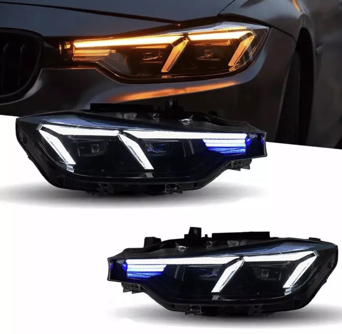 Bmw F30 g30 style Headlights