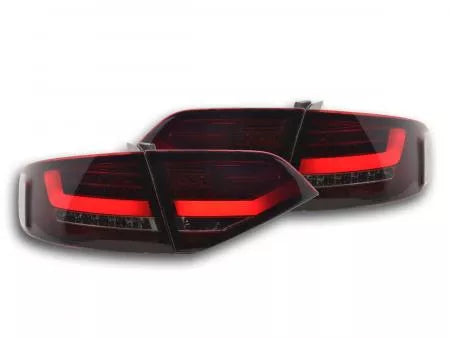 LED taillights set Audi A4 B8 8K Limo 07-12 red / black