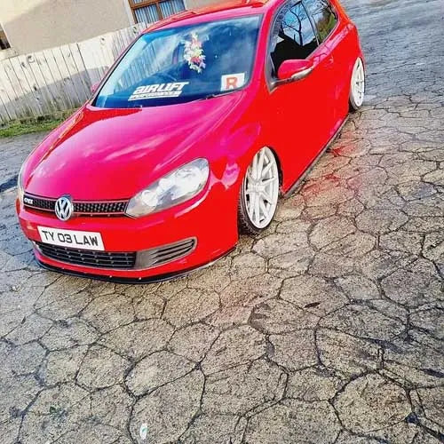 Mk6 VW GOLF FRONT SPLITTER & SIDE EXTENSIONS