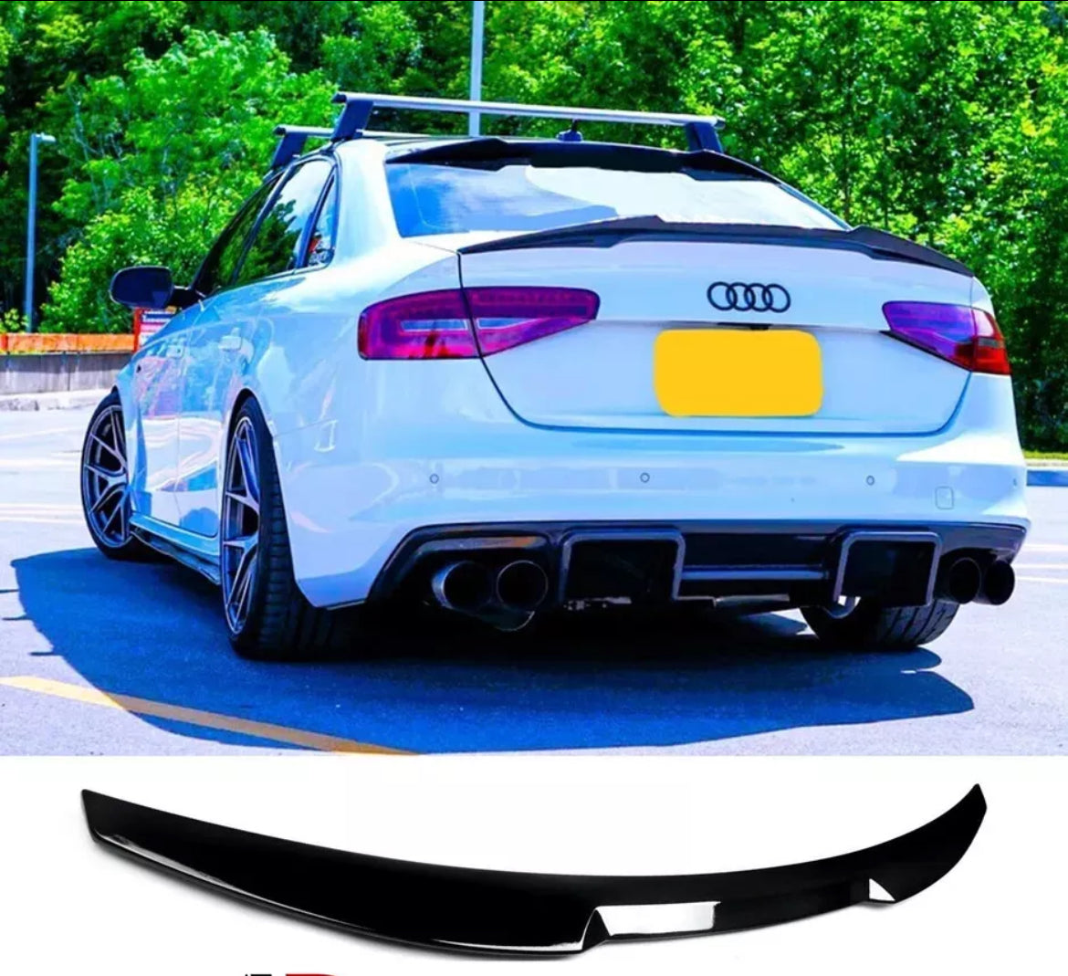 Audi A4 B8/B8.5 08-15 M4 Style Boot Spoiler