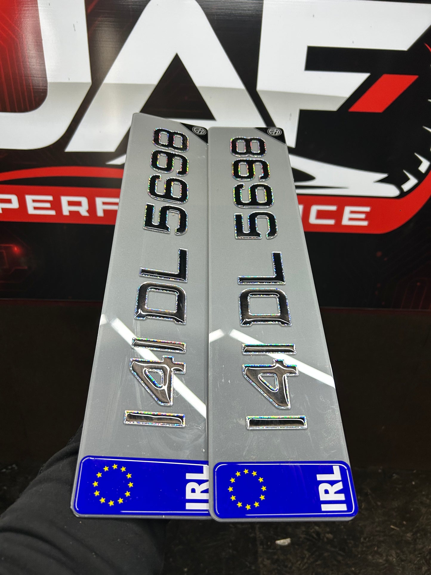 3D tinted Silver gel plates