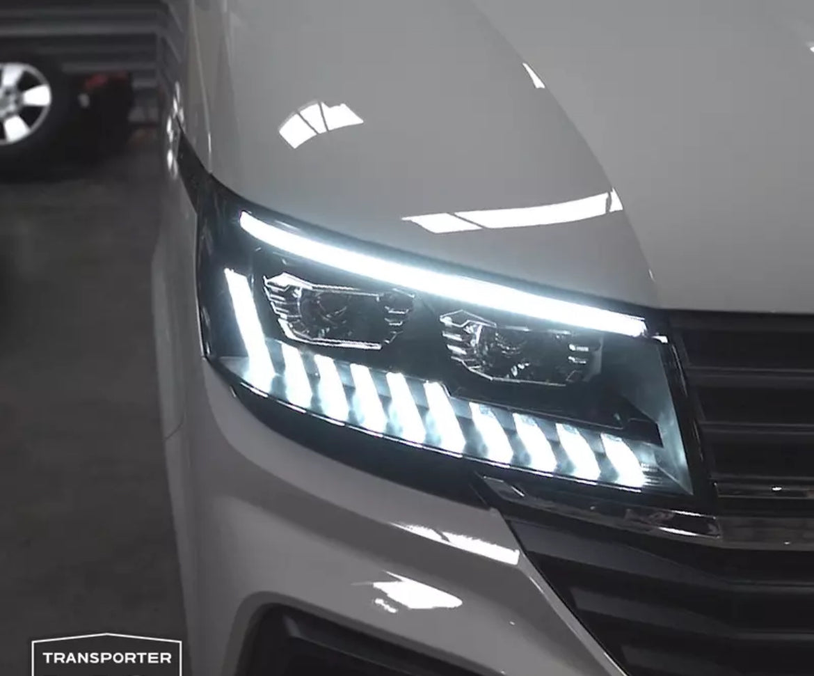 VW Transporter T6.1 – FULL LED PREMIUM Headlights with Dynamic Indicator & DRL