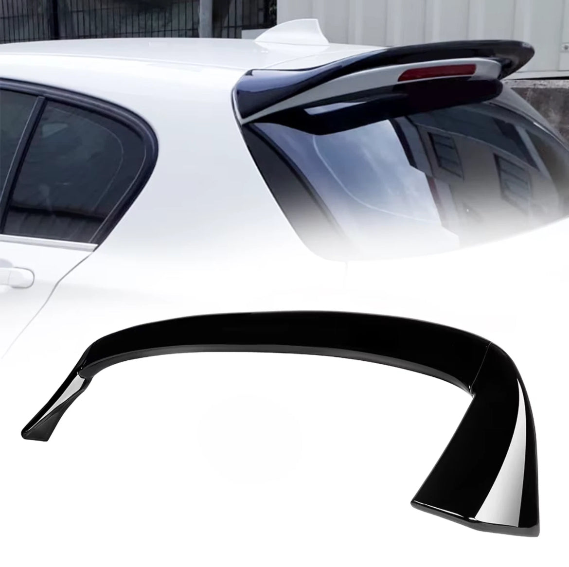 BMW 1 Series M Sport F20 & SE Rear Spoiler OEM Fit BodyKit Gloss Black 2012-2019
