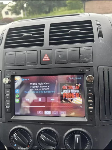 CarPlay radio VW Polo Golf MK4 Transporter T5 bora