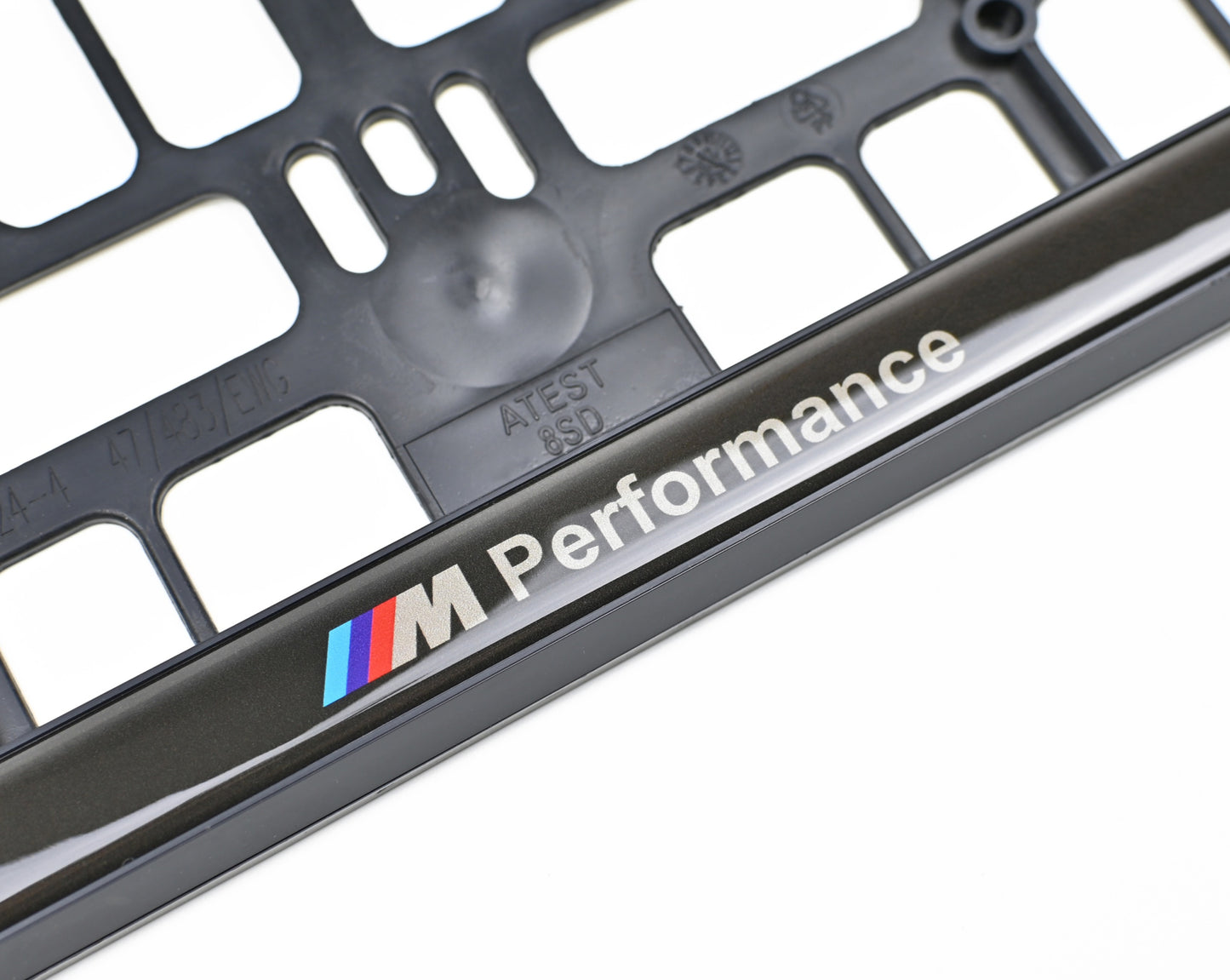 Number Plate Surround Gel Epoxy Dome badges (Pair)