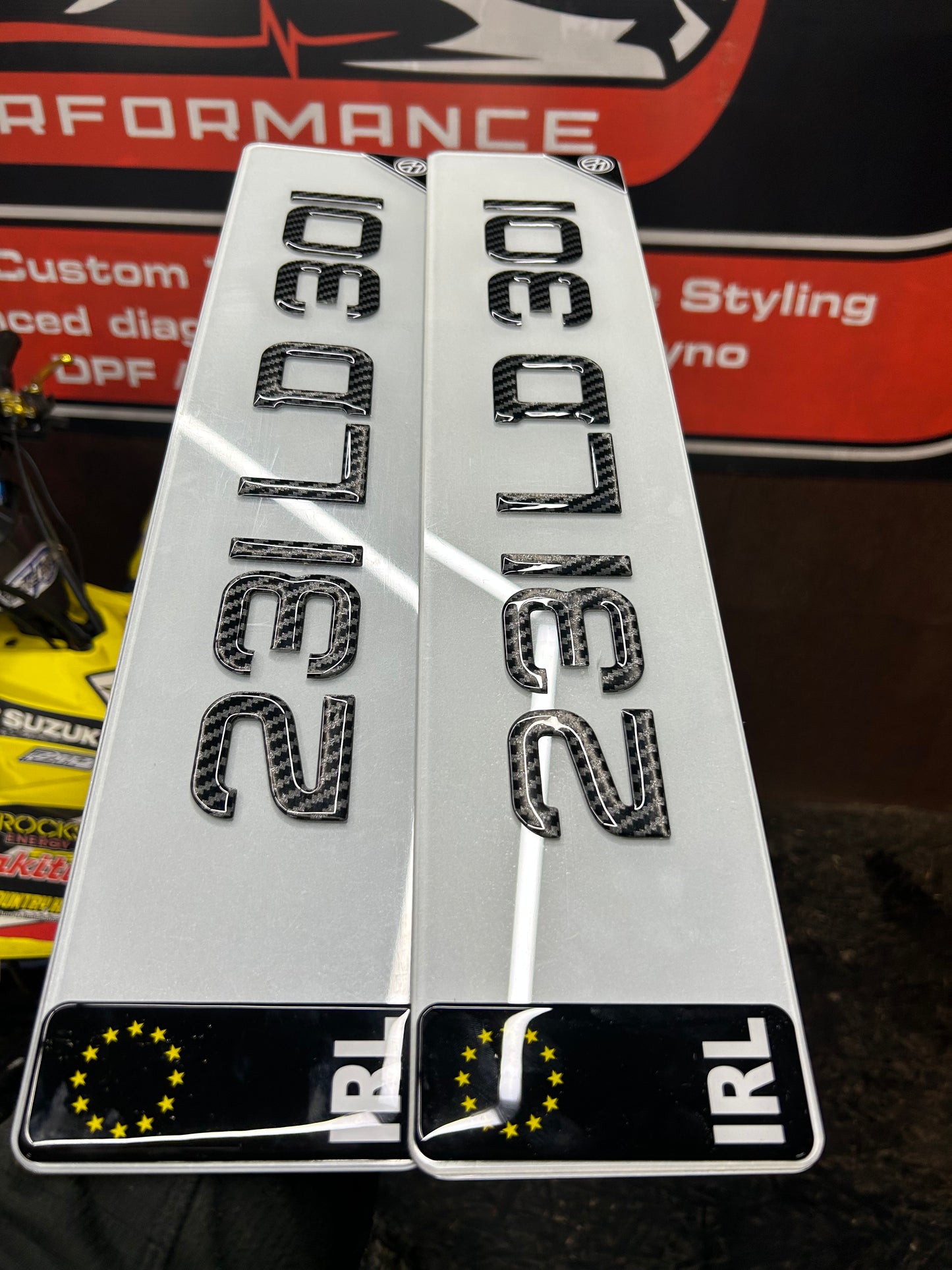 3D carbon fibre gel plates
