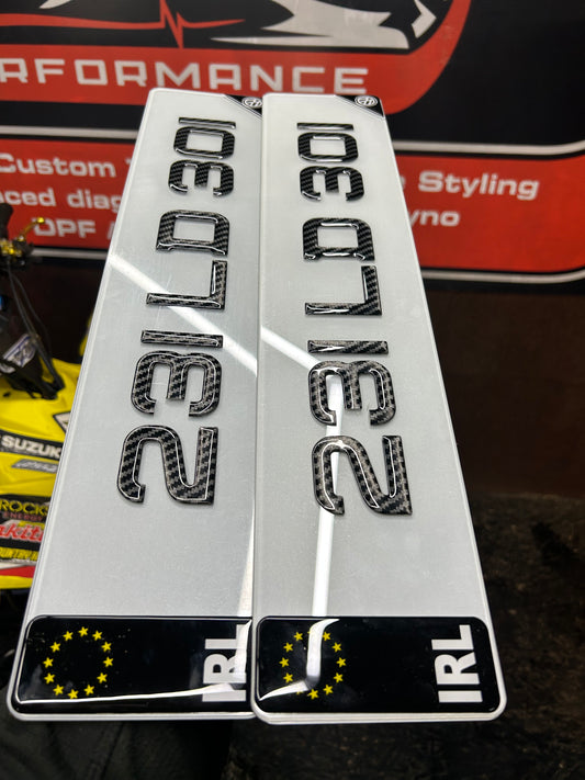 3D carbon fibre gel plates