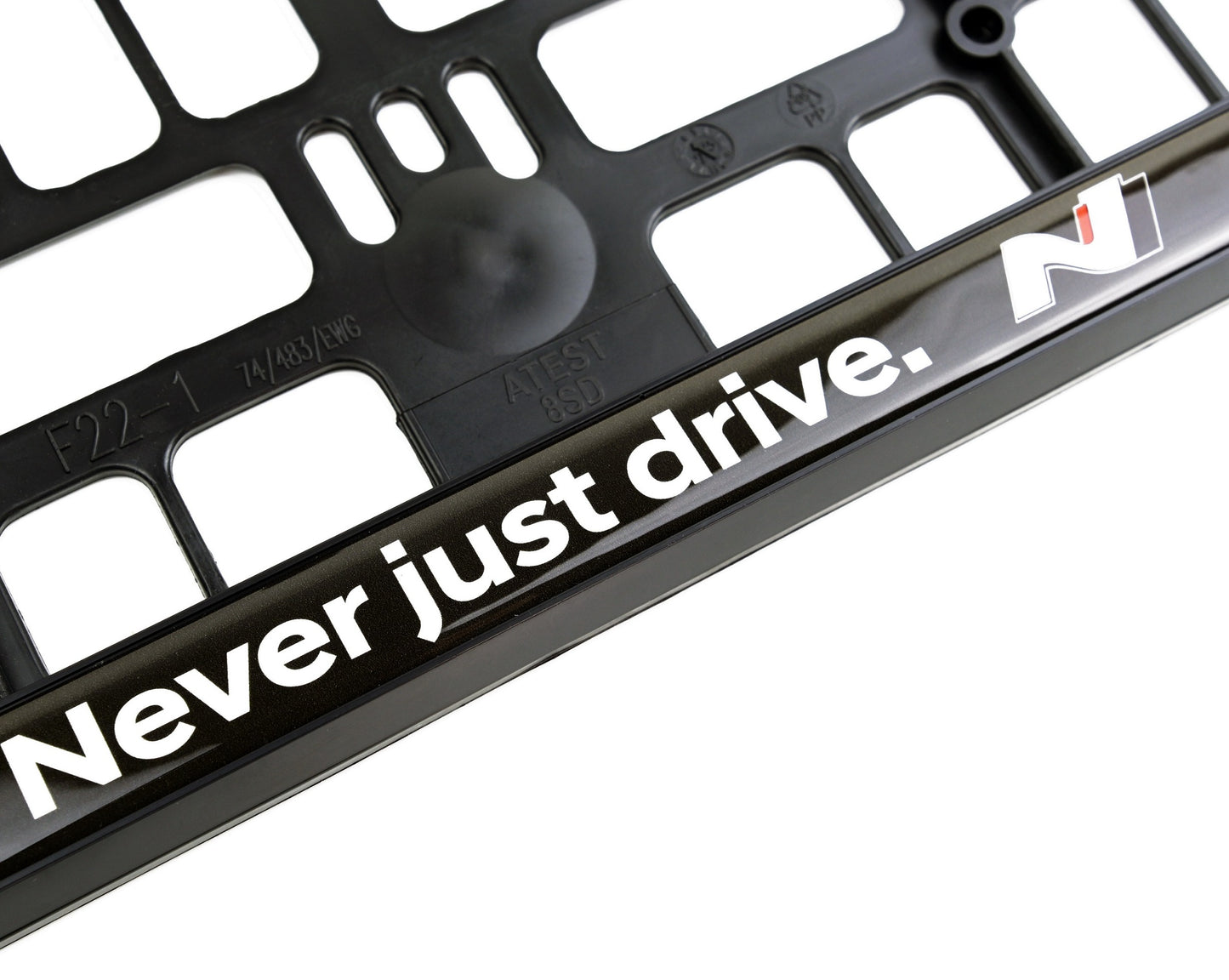 Number Plate Surround Gel Epoxy Dome badges (Pair)