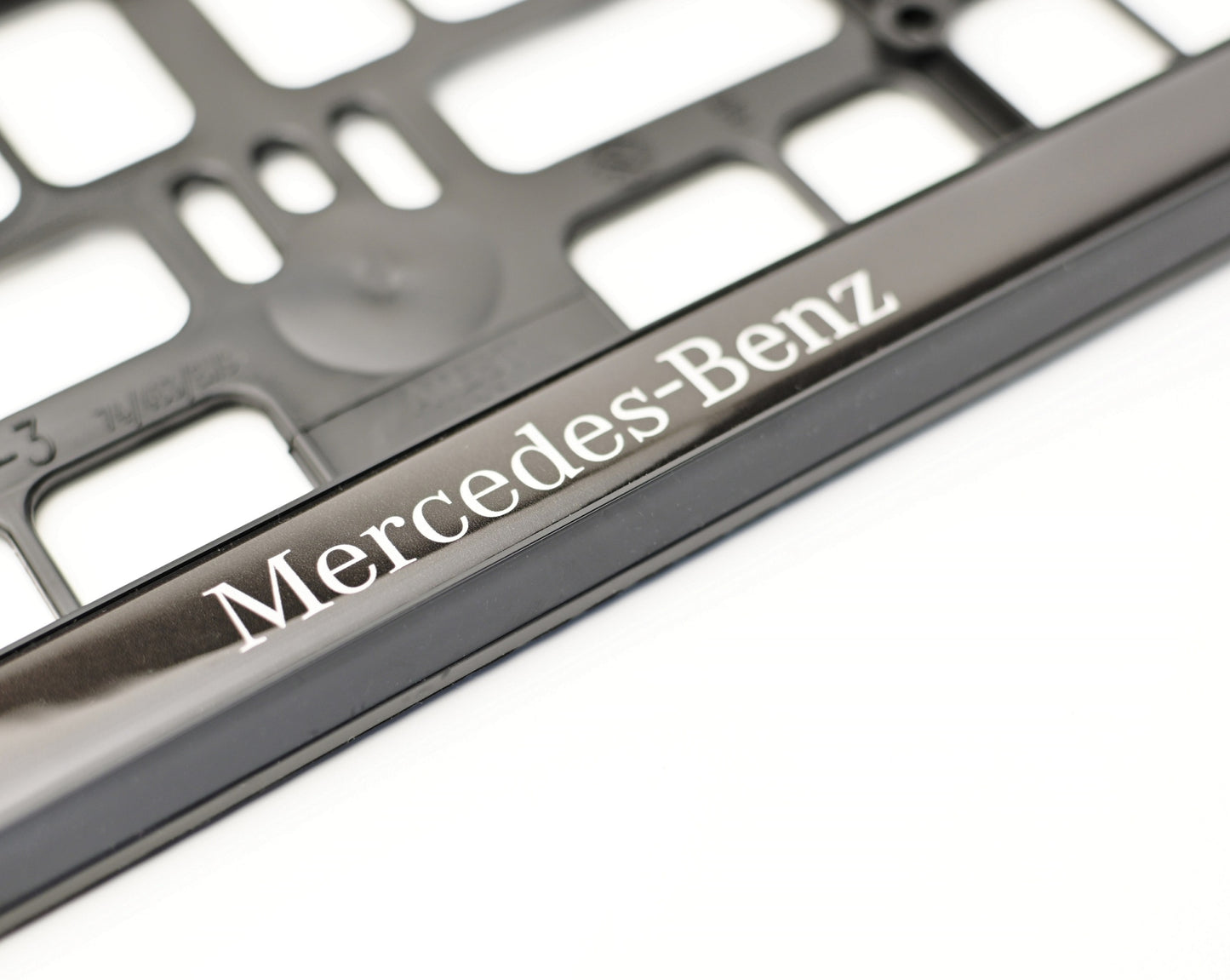 Number Plate Surround Gel Epoxy Dome badges (Pair)