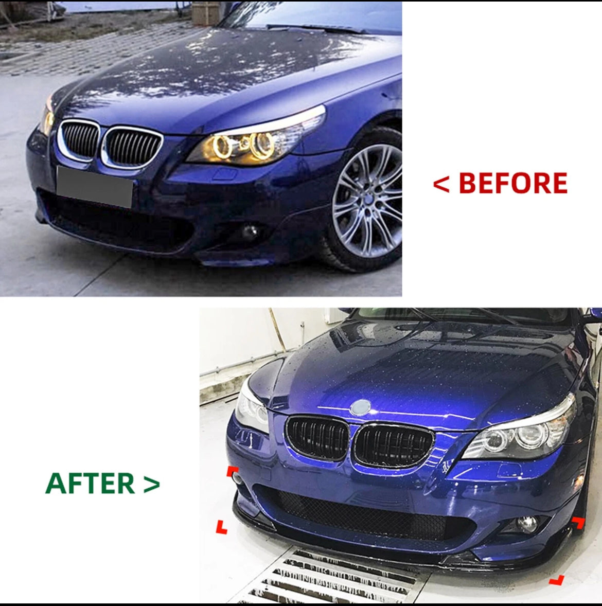 Bmw E60 H.A.M Splitter
