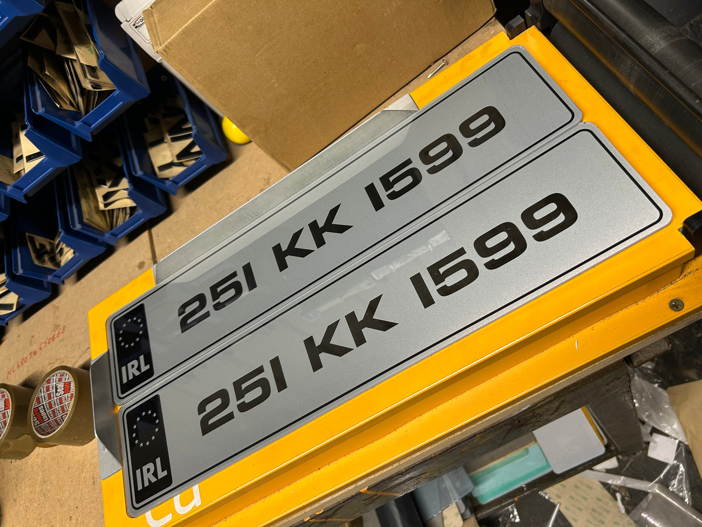 JAF Donegal Style Printed Plates Tinted