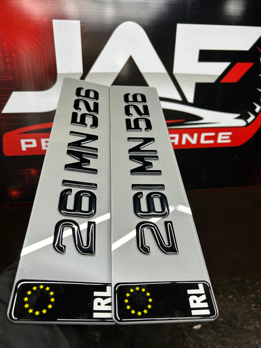 3D Tinted Black Gel Plates