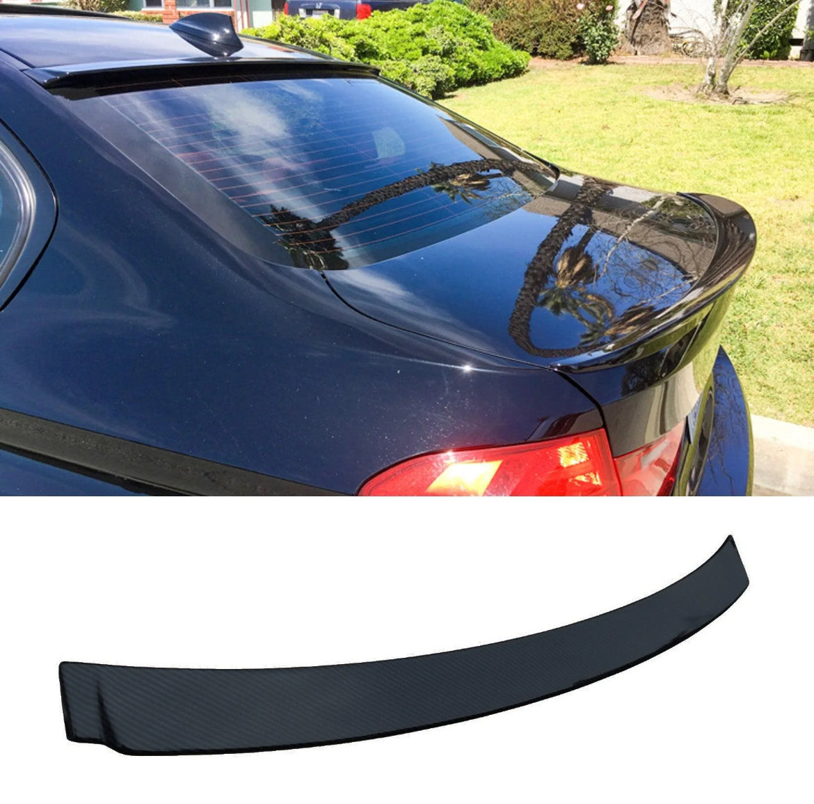 F30 Roof Spoiler black