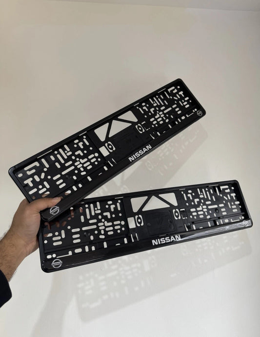 Number Plate Surround Gel Epoxy Dome badges (Pair)