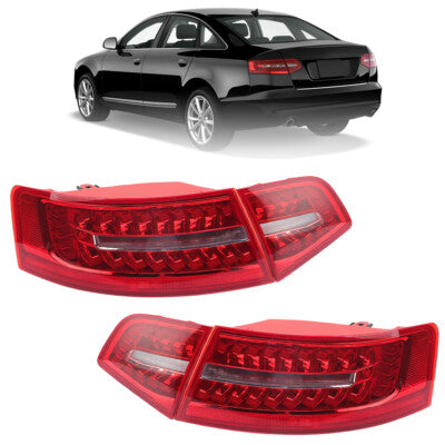 Audi A6 c6 Saloon 2009-2011 led tail lights