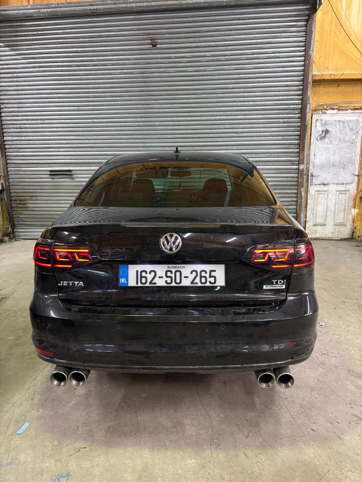 LED Tail Lights for VW Volkswagen Jetta 2015-2018 MK6 With Start-up Animation