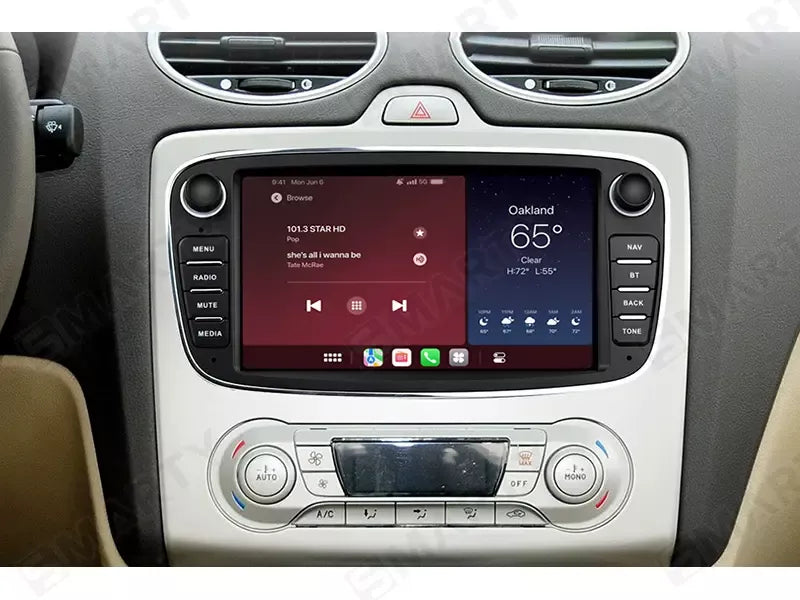 Ford Focus Mondeo Galaxy C-Max S-Max with Wireless Carplay & Android Auto